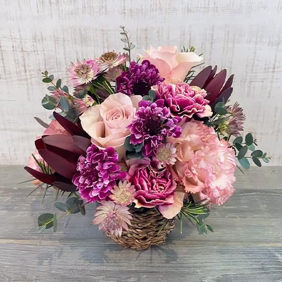 送料無料】香りの薔薇の生花アレンジメントの通信販売 | ロハスプラザ