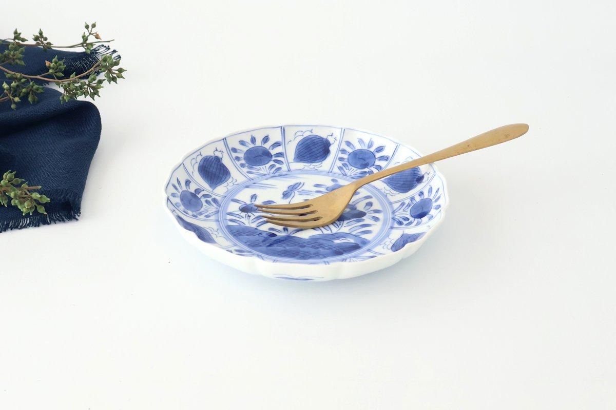 6寸皿｜芙蓉手｜磁器｜有田焼｜和食器通販｜うちる｜和食器の皿、鉢