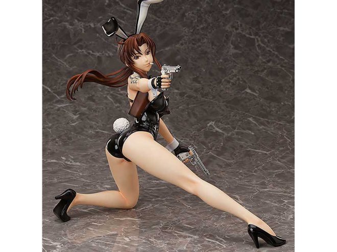 BLACK LAGOON」“スラリと伸びた生足仕様”のレヴィが1/4ビッグスケール