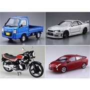 青島文化教材社 1/24 リバティーウォーク No.1 LBワークス ジャパン4Dr