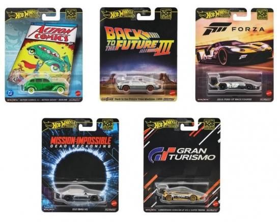 ホットウィール ポップカルチャー アソート 5台組み - ミニカー専門店
