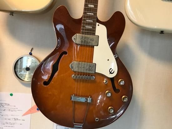 EPIPHONE J CASINO 70年代マツモク製、ブルーラベルのカジノです