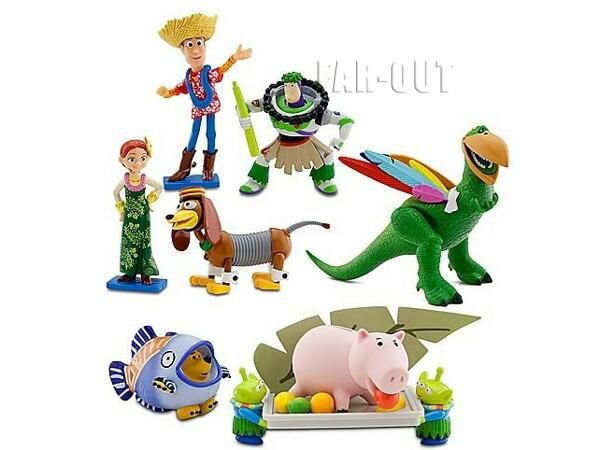 トイストーリー ハワイアン・バケーション PVCフィギュア ディスプレイ