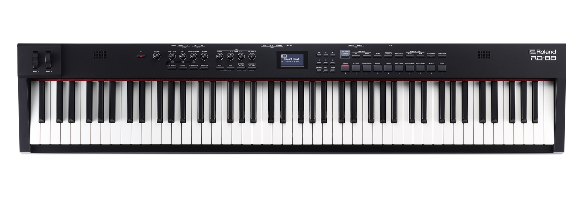 Roland RD-88 | スピーカー搭載の軽量・コンパクトなステージピアノ