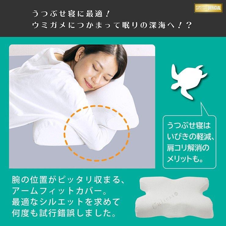 フランスベッド（FRANCEBED） ウミガメピロー 枕 キュリエスAg キュリ