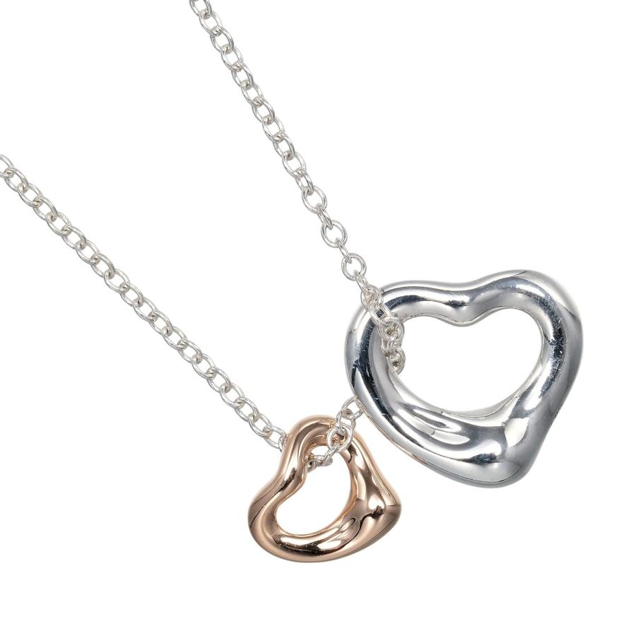 TIFFANY&Co.（ティファニー） ダブル オープンハート ネックレス