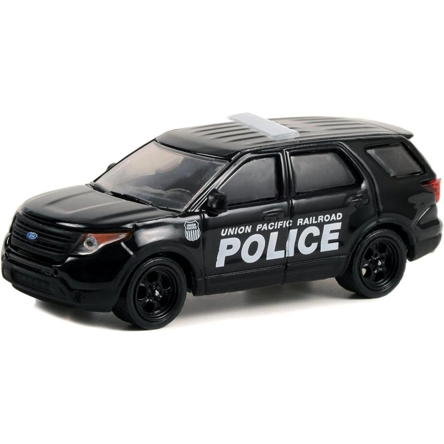 グリーンライト 1/64 フォード インターセプター 2015 鉄道警察 ポリス