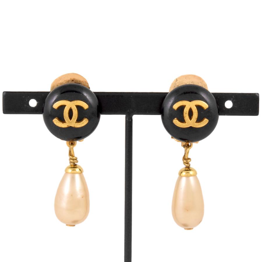 CHANEL（シャネル） ココマーク スイング イヤリング フェイクパール