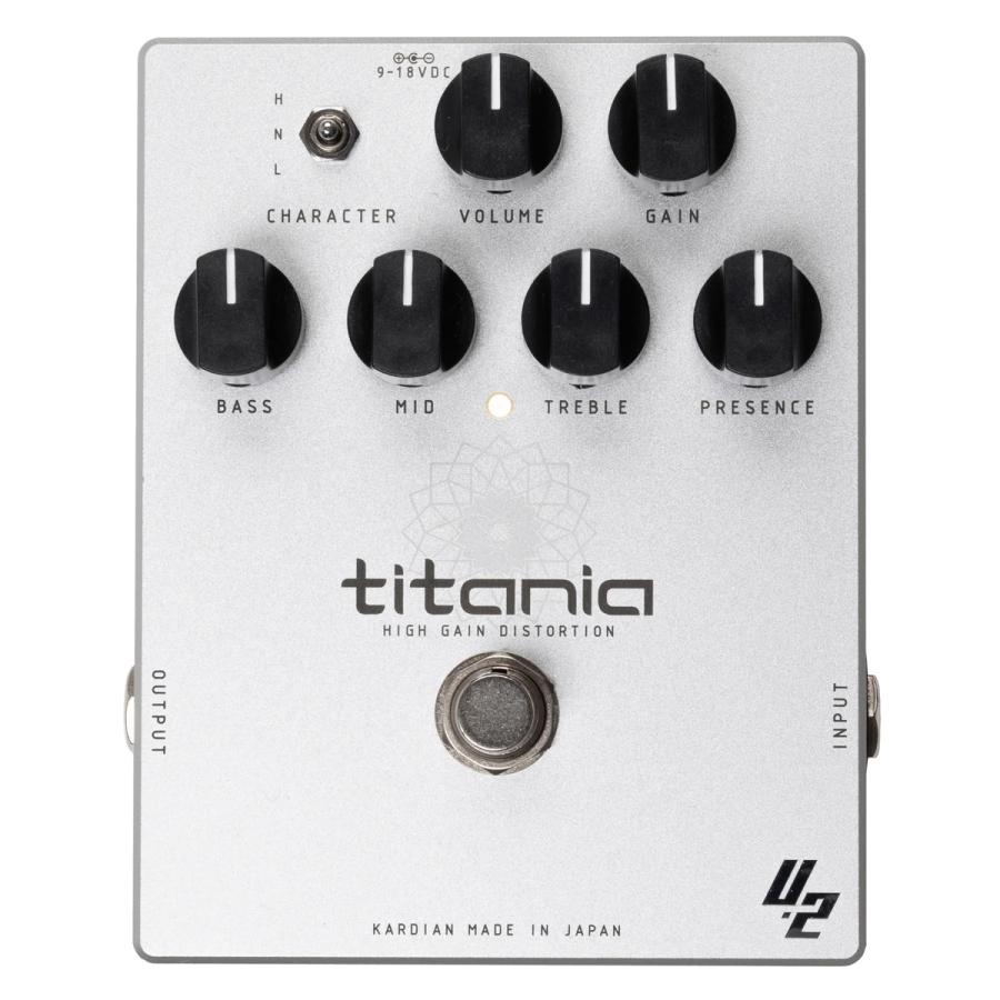 KarDiaN titania V2 《ハイゲインディストーション》《エフェクター