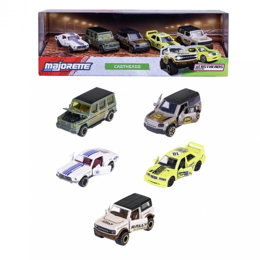 majorette マジョレット 1/64 CastHeads ギフトボックス ミニカー