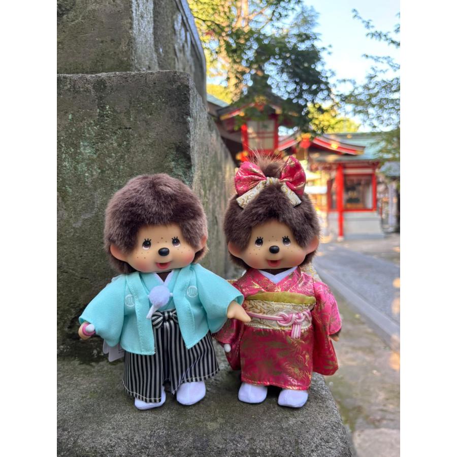 モンチッチ 和服お人形2体セット モンチッチ ぬいぐるみ 着物 和装 2体