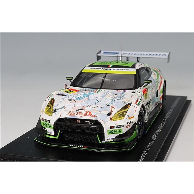 スパーク 1/43 脱毛 ケーズフロンティア GO & FUN猫猫 GT-R NILZZ
