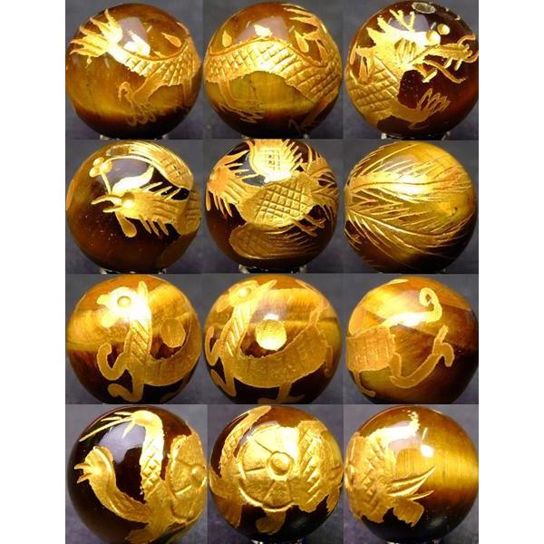 ≪四神 手彫り 12mm≫○12mm○水晶○オニキス○送料無料有○1set（各1