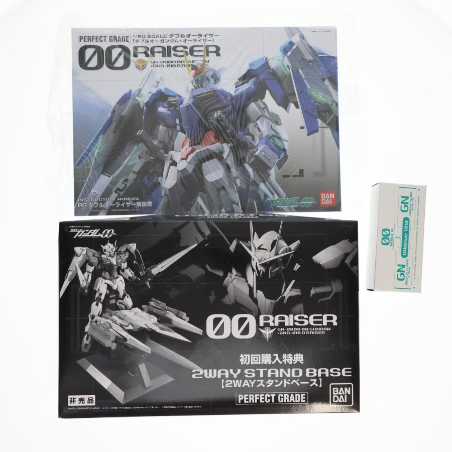 中古即納』{PTM} 初回購入特典付属 PG 1/60 ダブルオーライザー 機動