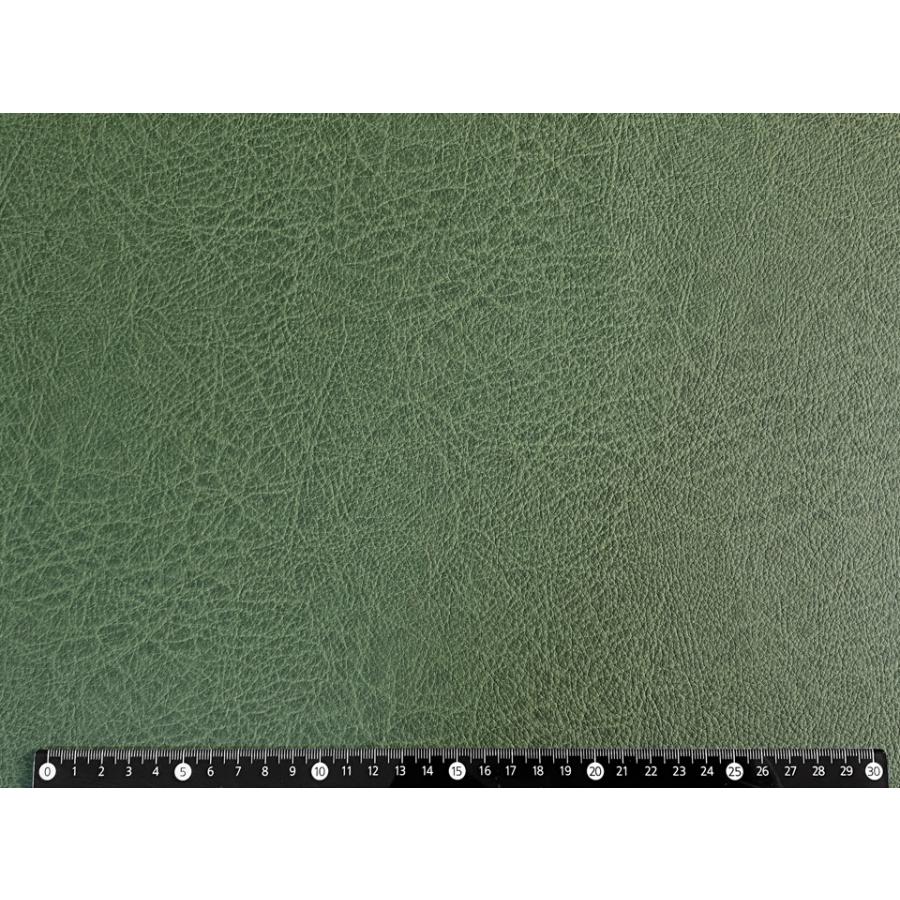 合皮レザー生地 伸縮性【難燃 シボ大風 ダークグリーン】 [SHIB-N-01
