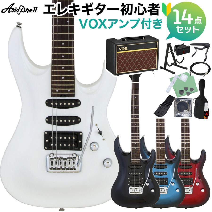AriaProII アリアプロ2 MAC-STD エレキギター初心者14点セットVOX