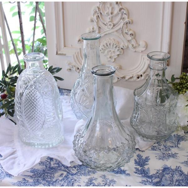 SALE30%OFF) 花瓶 フラワーベース ガラスベース 花器 アンティーク風