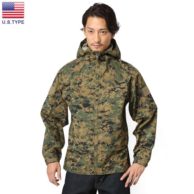 MILITARY（ミリタリー） U.S.TYPE シェルジャケット WOODLAND MARPAT