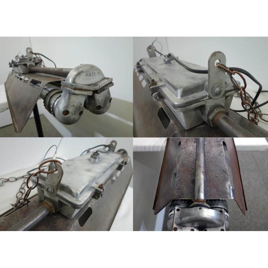 B】ヴィンテージ インダストリアル LED天上吊り下げ照明 ◇ チューブ