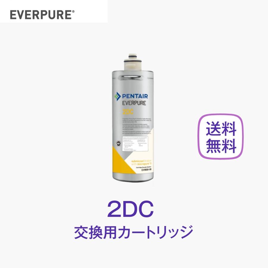 エバーピュア 2DC 浄水器カートリッジ 業務用 : 厨房 キッチンプラス