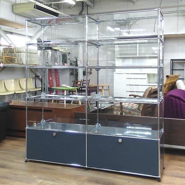 USM USM Modular Furniture 2列5段 ハラーシステム ハラーキャビネット