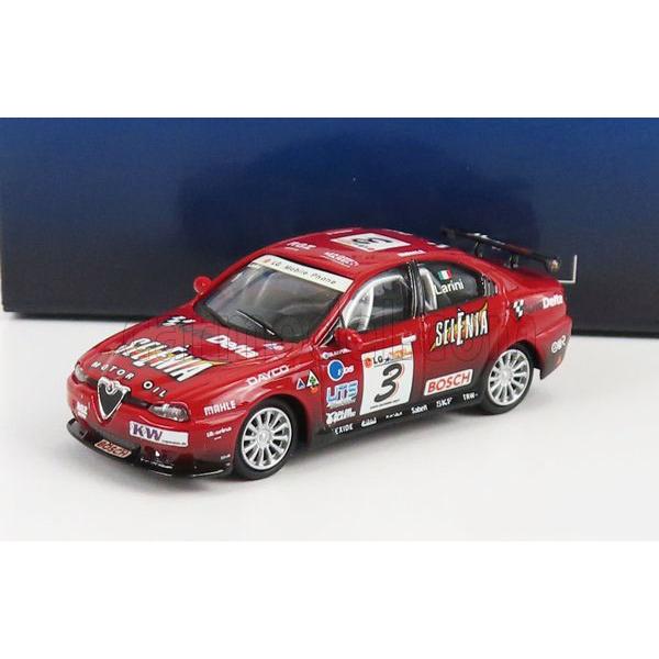 RICKO 1/87 アルファロメオ 156 GTA 2003 #3 レーシングレッド ALFA