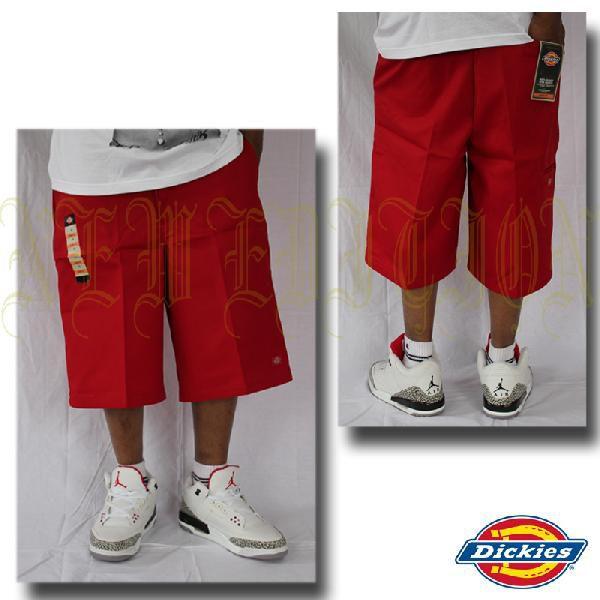 Dickies（ディッキーズ） ショートパンツ レッド 春夏 メンズ 半パン