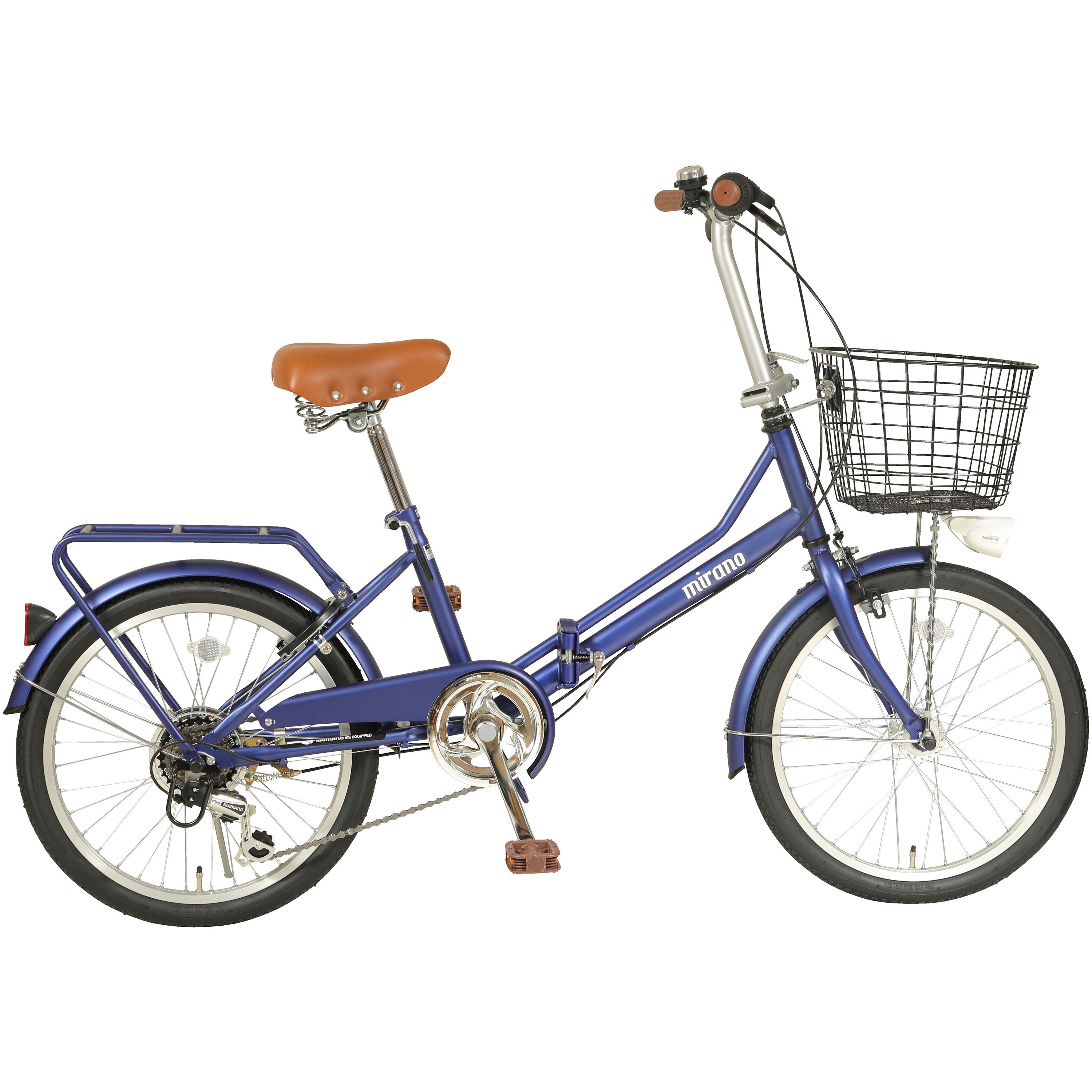 MO-TZ-206HDTC-BL 防災サイクル AERO 20型6段変速・LEDオートライト付