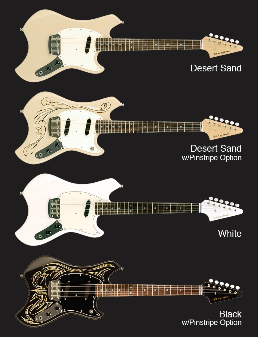 KAMINARI GUITARS | オリジナルギター・ベース・ケーブルの開発と販売