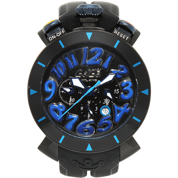 レンタル商品【MM48】GaGaMILANO マヌアーレ48 クロノグラフ｜カリトケ