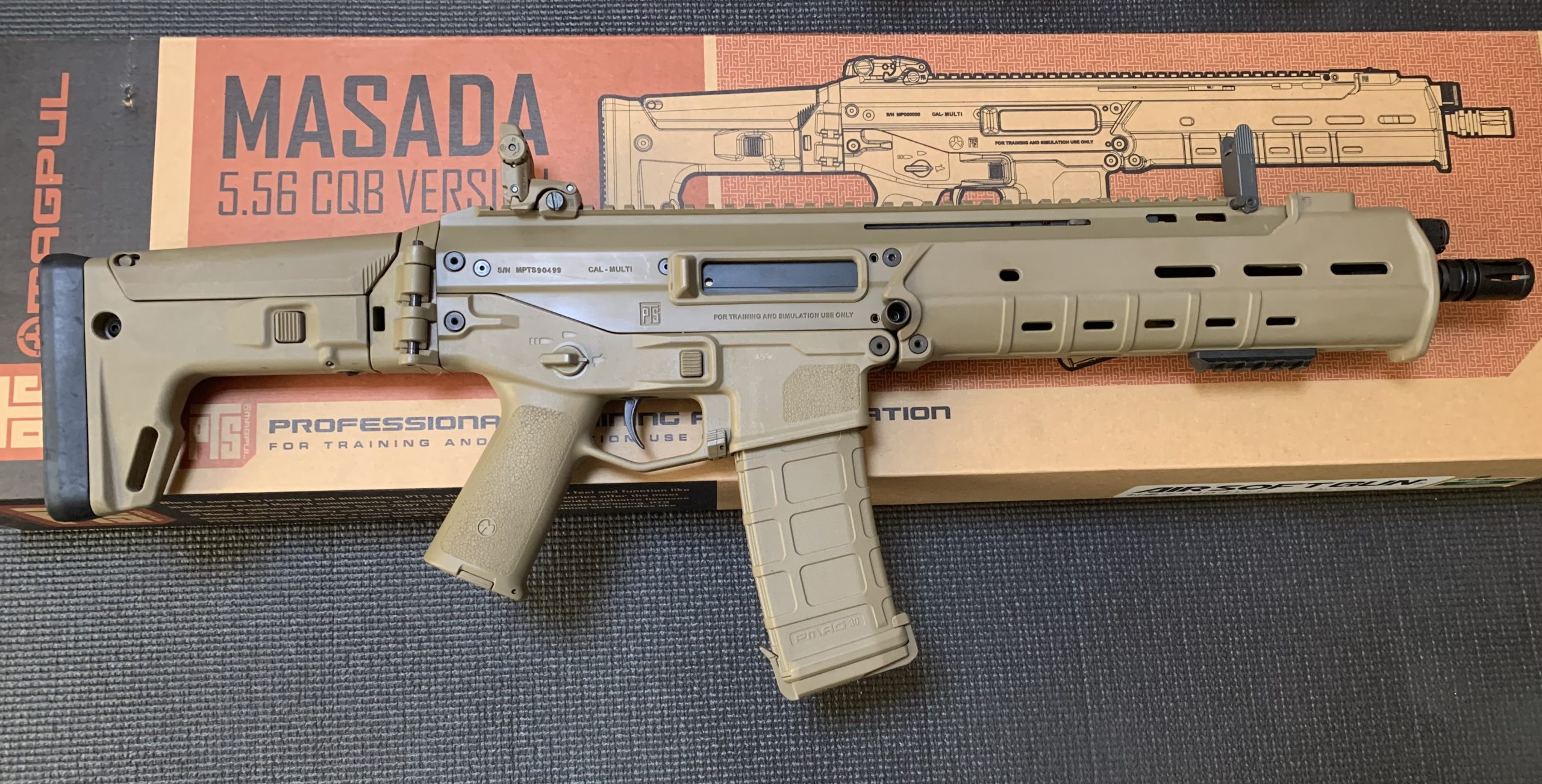 MAGPUL PTS MASADA ACR CQB レビュー