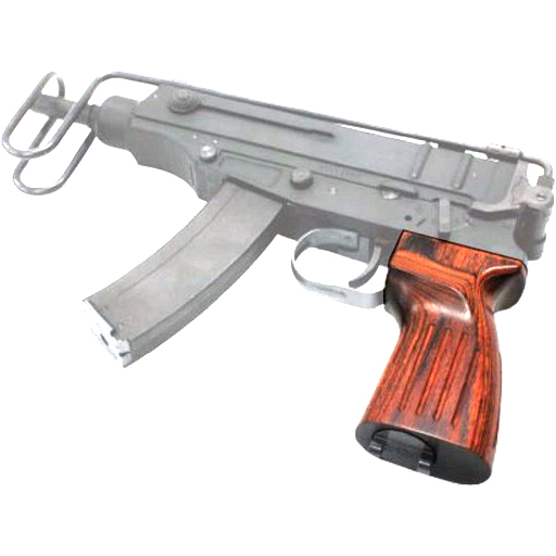 L.A.ホビーショップ / KSC Vz61スコーピオン用 ウッドグリップ [AWG