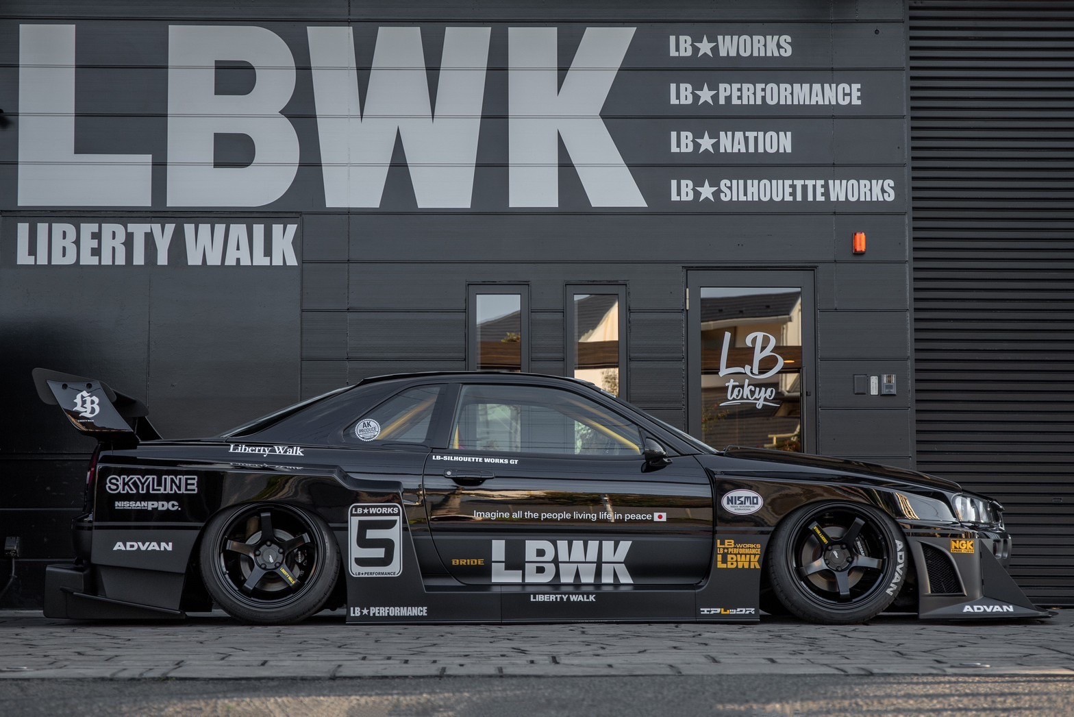 LB-ER34 Super Silhouette SKYLINE - LIBERTY WALK | リバティーウォーク