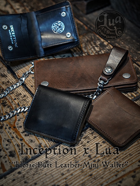 Lua x Inception（ルア x インセプション） 】 別注ホースバットレザー
