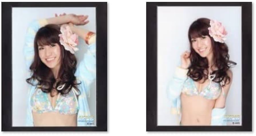 Amazon.co.jp: AKB48 大島優子 水泳大会 DVD 封入特典生写真 2枚