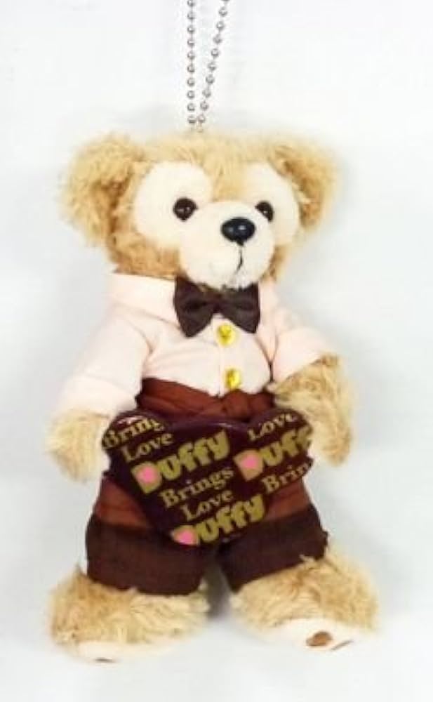 Amazon | ダッフィー(Duffy) ぬいぐるみバッジ スウィート・ダッフィー