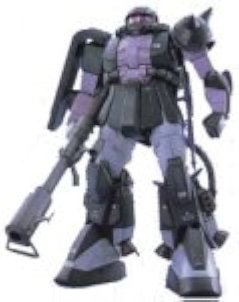 Amazon | MG 1/100 MS-06R ザクII (黒い三連星仕様) (機動戦士ガンダム