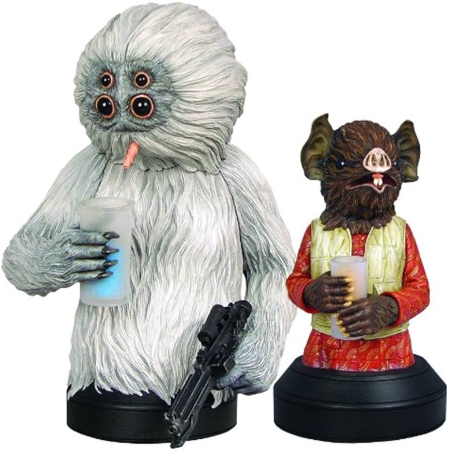 Amazon.com: Gentle Giant Star Wars: Kabe and Muftak Mini-Bust 2