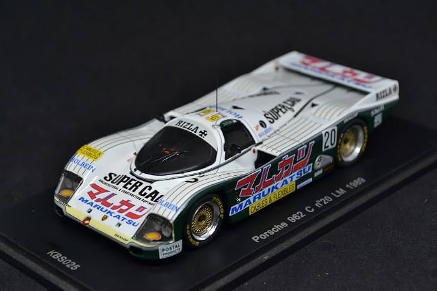 Amazon.co.jp: SPARK 1/43 962 C #20 LM 1989 スパーク ポルシェ 962C