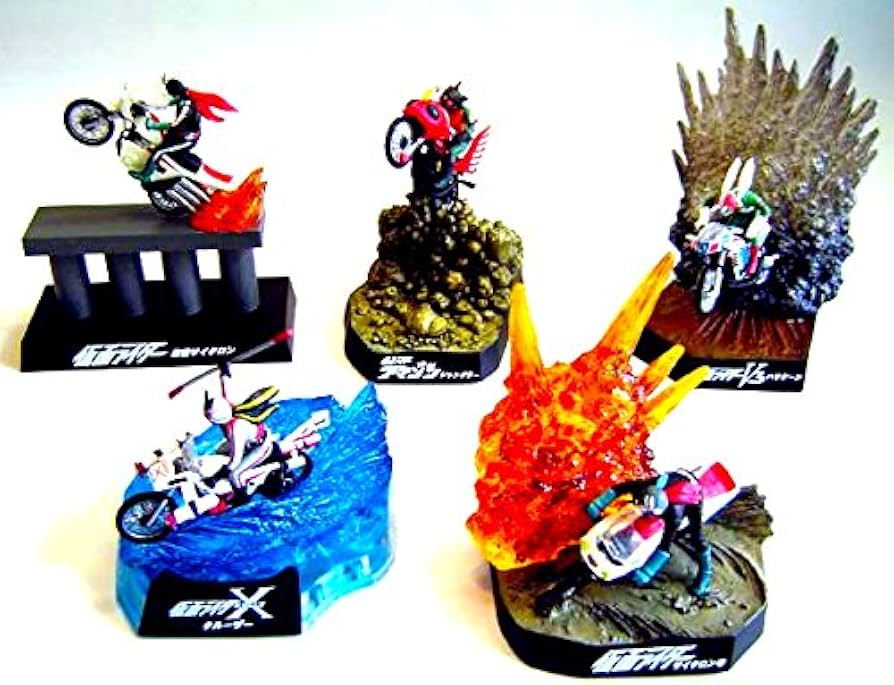 Amazon.co.jp: 名鑑 ライダーアクション マシンエクスプロージョン 全5