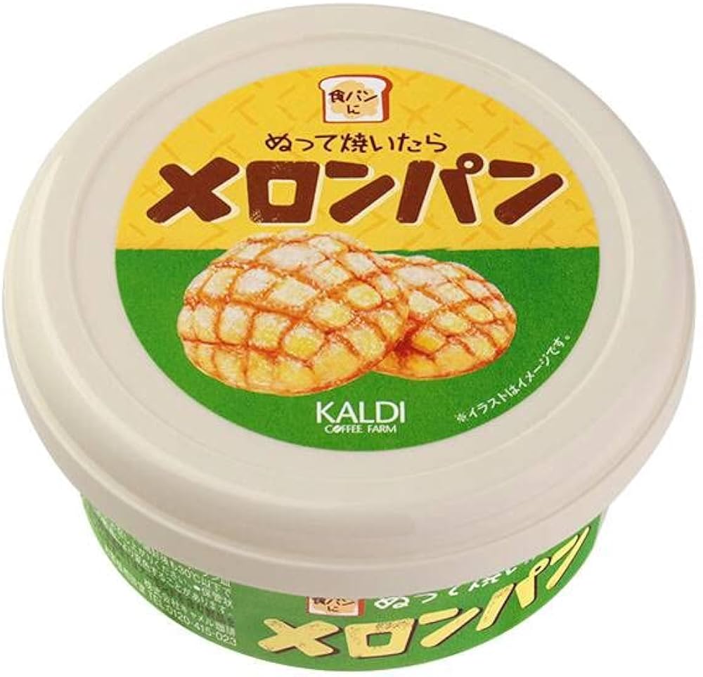 Amazon | カルディ ぬって焼いたらメロンパン 110g スプレッド