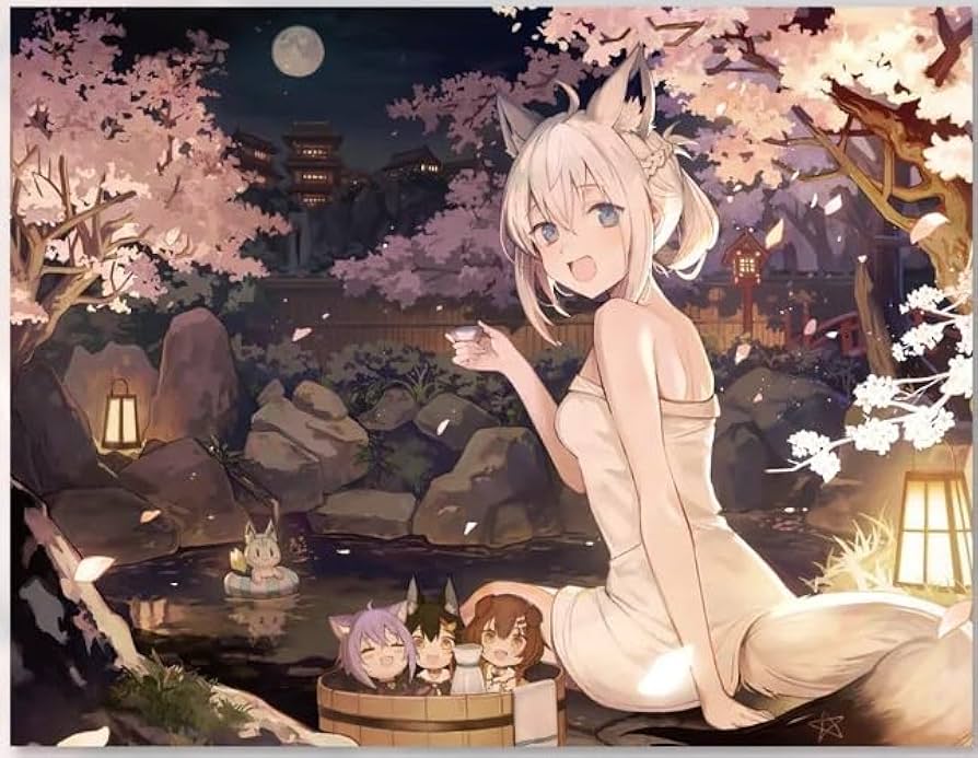 Amazon.co.jp: 白上フブキ B2タペストリー ホロライブ 5周年グッズ 緋