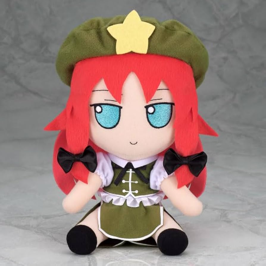 Amazon.co.jp: 特典缶バッジ付属 東方ぬいぐるみシリーズ 58 紅美鈴