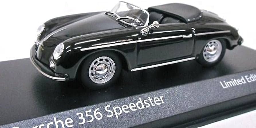 Amazon.co.jp: 欧州限定 1/43 ポルシェ 356 スピードスター (ブラック