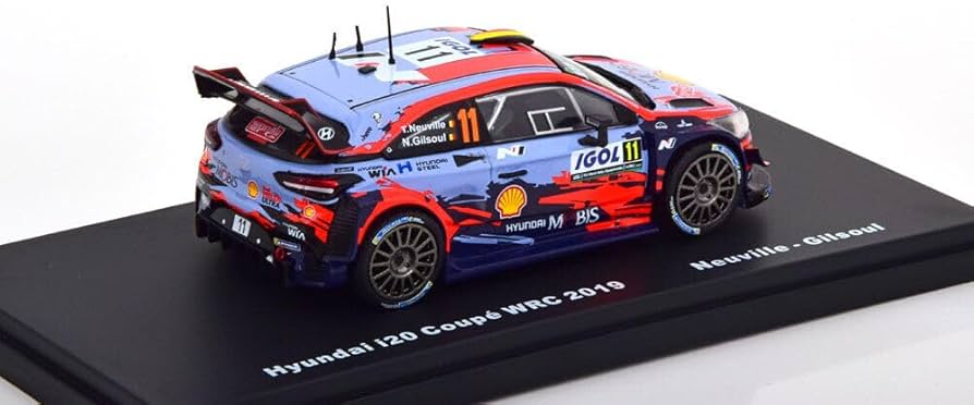 Amazon | 1/43 WRC ヒュンダイ i20 2019 ツールドコルス #11 Neuville