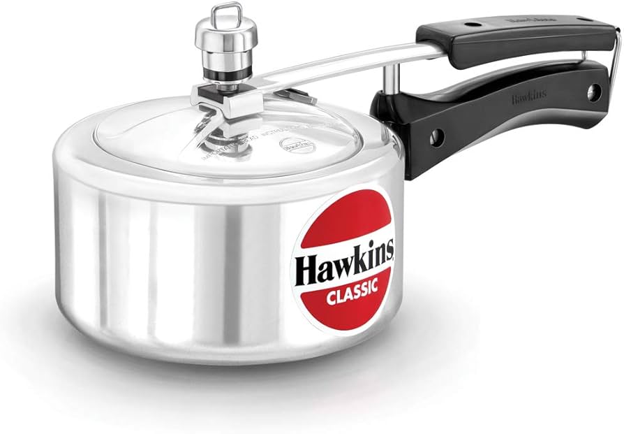 Amazon.com: Hawkins Classic Aluminum 1.5 Litre Pressure Cooker