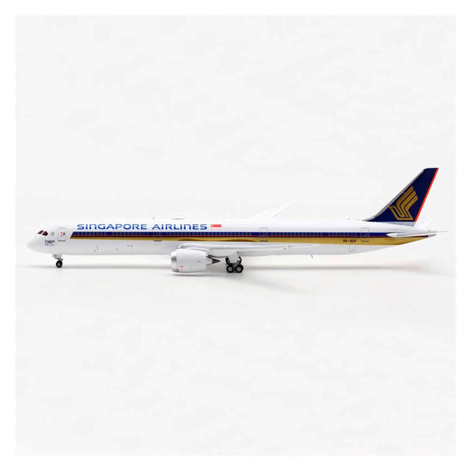 Amazon.co.jp: 航空機 1/400 スケールために B787-10 9V-SCP 1000TH