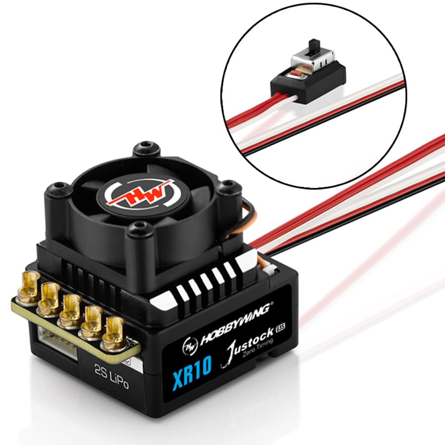 Amazon.com: HOBBYWING Xerun XR10 Justock ESC (G3S) : Toys & Games