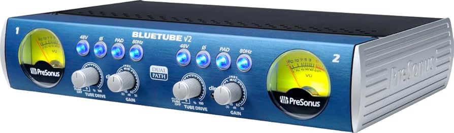 Amazon | PreSonus BlueTube DP V2 2-channel Mic/Instrument Tube