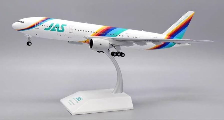 Amazon.co.jp: 1:200 JAS 日本エアシステム B777 レインボーセブン
